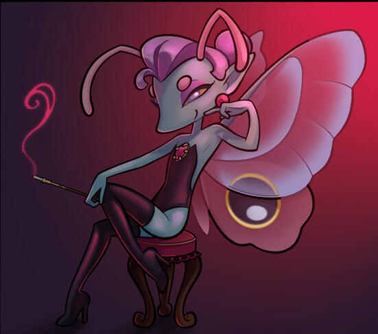 Greta Glasswing design