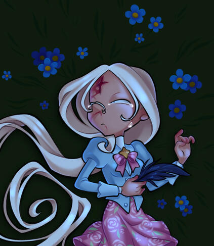 Twilight Flower illustration Twilight Flower illustration