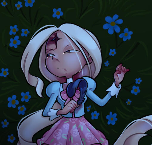 Twilight Flower illustration